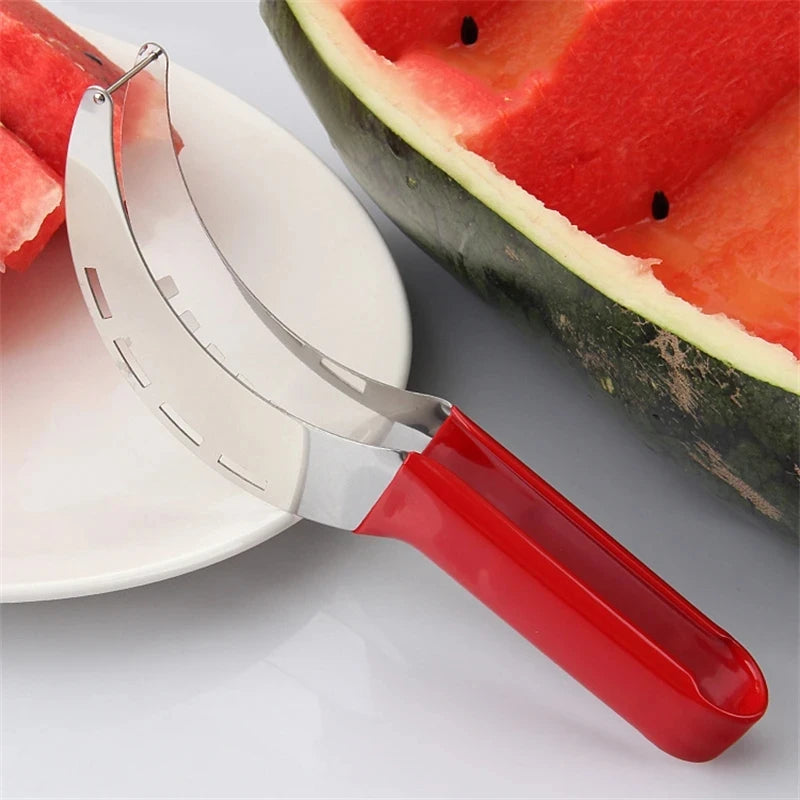 Stainless Steel Windmill Watermelon Cutter – Fruit Slicer & Digger Tool for Easy Salad Prep
