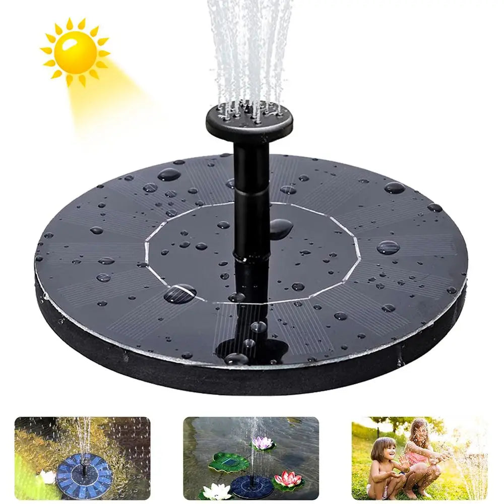 Solar Floating Water Fountain – Garden Bird Bath & Pond Pump for Patio Decor