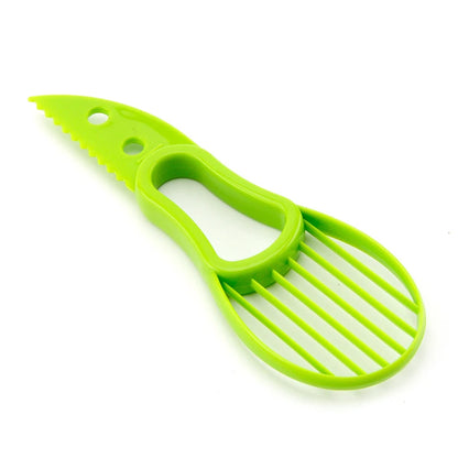 3-in-1 Avocado Slicer & Pulp Separator – Corer, Peeler & Cutter Kitchen Tool