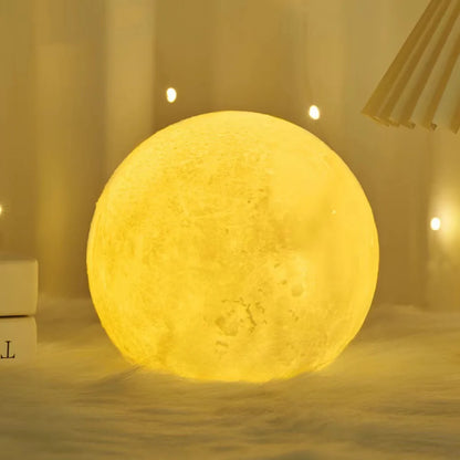 DIY Hand-Painted Moon Night Light – Children's Planet Lamp Kit for Parent-Child Activities & Kindergarten Crafts