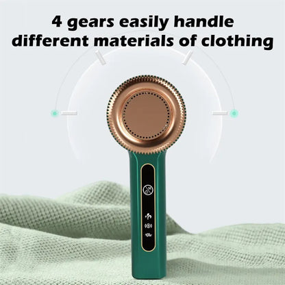 USB Rechargeable Lint Remover – Electric Fuzz & Hair Ball Trimmer for Clothes & Sweaters