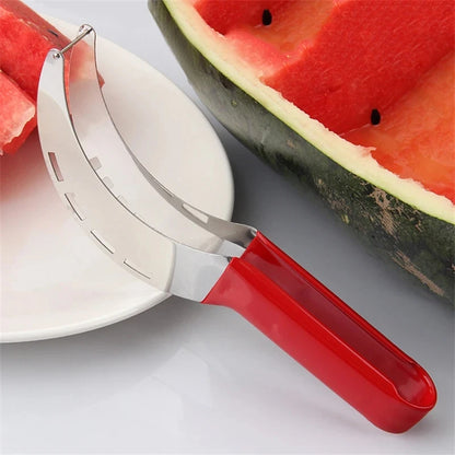 Stainless Steel Windmill Watermelon Cutter – Fruit Slicer & Digger Tool for Easy Salad Prep