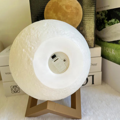 DIY Hand-Painted Moon Night Light – Children's Planet Lamp Kit for Parent-Child Activities & Kindergarten Crafts